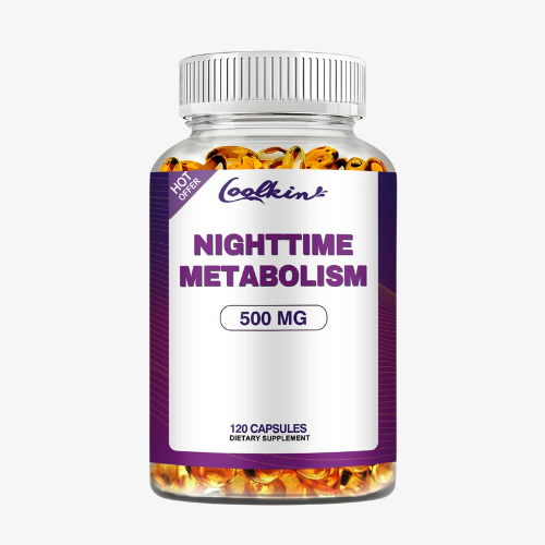 Nighttime Metabolism Capsules – Weight Management, Fat Burning & Metabolic Support, 120 Count