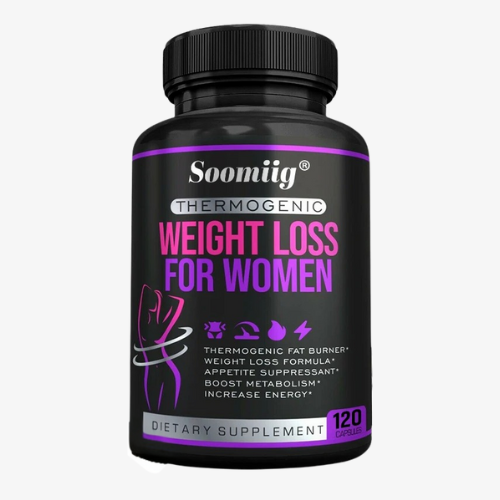 Thermogenic Fat Burner – Natural Appetite Suppressant, Metabolism & Weight Management Support, 120 Capsules