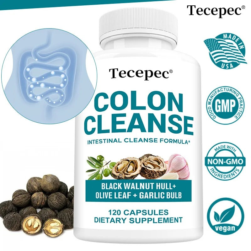 Colon Cleansing Capsules – Detox, Digestive Balance & Intestinal Health, Supports Metabolism