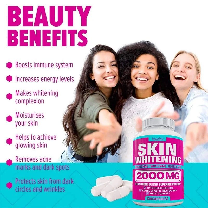Glutathione Complex Capsules Antioxidant Skin Brightening Dark Spot Support