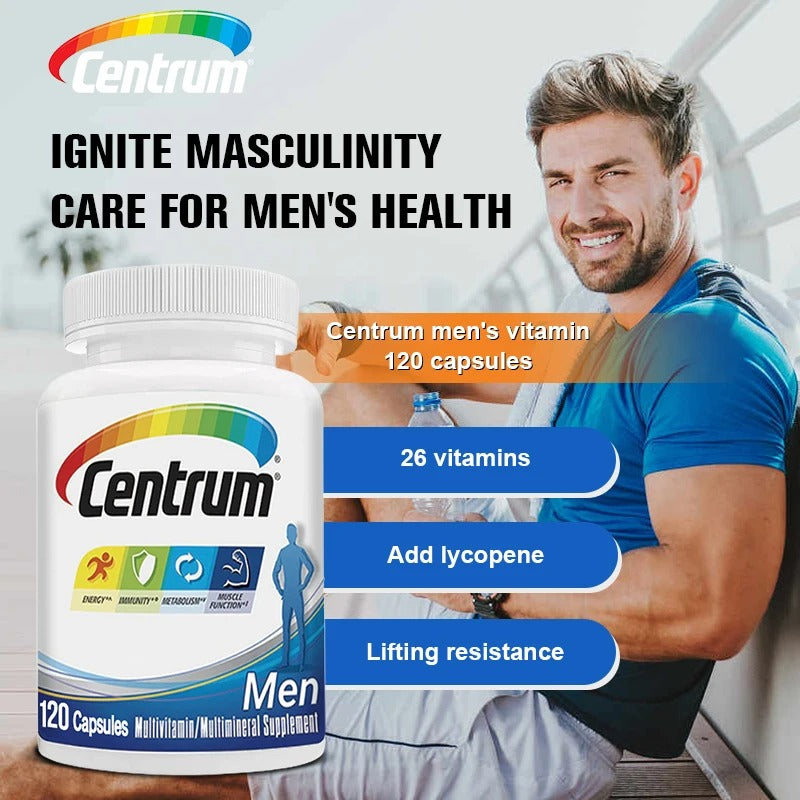Centrum Multivitamin for Men Energy Muscle Immune Antioxidant Support