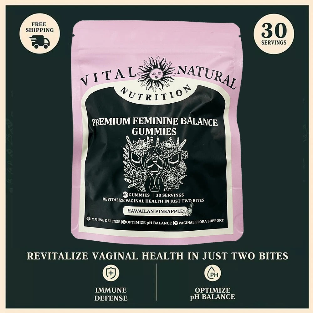 Vital Source Feminine Balance Gummies Hawaiian Pineapple