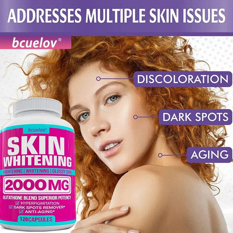 Glutathione Complex Capsules Antioxidant Skin Brightening Dark Spot Support
