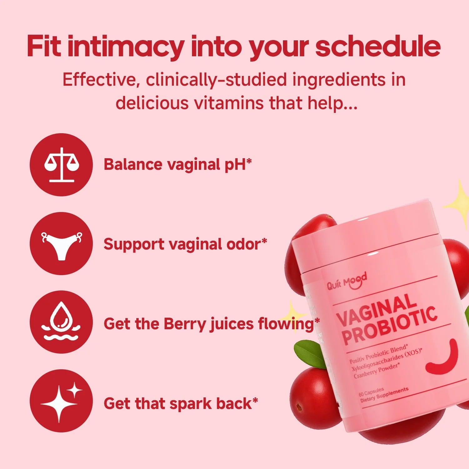Vaginal Probiotics pH Balance Odor Yeast Flora