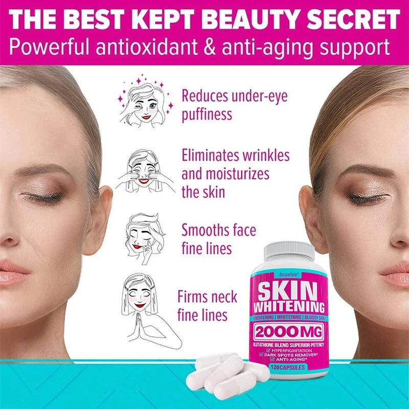 Glutathione Complex Capsules Antioxidant Skin Brightening Dark Spot Support