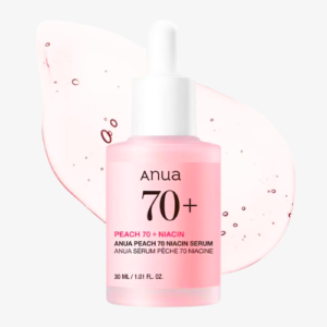 anua peach 70% niacinamide essence moisturizing facial essence brightening skin tone 30ml