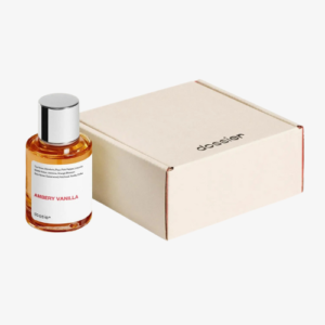 ambery vanilla eau de parfum – 1.7 oz (50ml), long lasting feminine fragrance